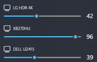 Twinkle Tray：开源Windows亮度调节工具，完美支持多显示器亮度控制