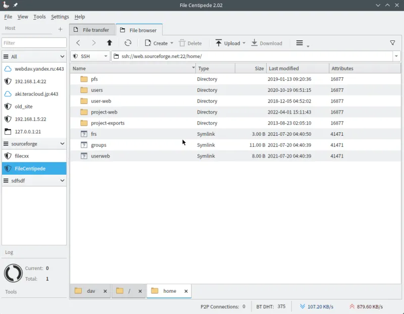 文件蜈蚣（FileCentipede）：全能开源文件传输管理工具，一站式解决下载 / 传输 / 文件处理需求