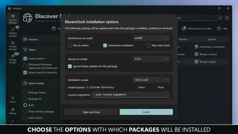 UniGetUI:开源免费Windows软件管家,告别命令行轻松安装更新卸载软件 UniGetUI:开源免费Windows软件管家,告别命令行轻松安装更新卸载软件