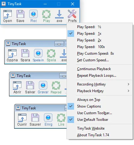 TinyTask：36KB极简PC自动化工具，零代码实现操作录制与重复