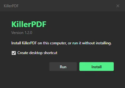 KillerPDF：开源轻量PDF编辑器，文本编辑签名批注全功能覆盖