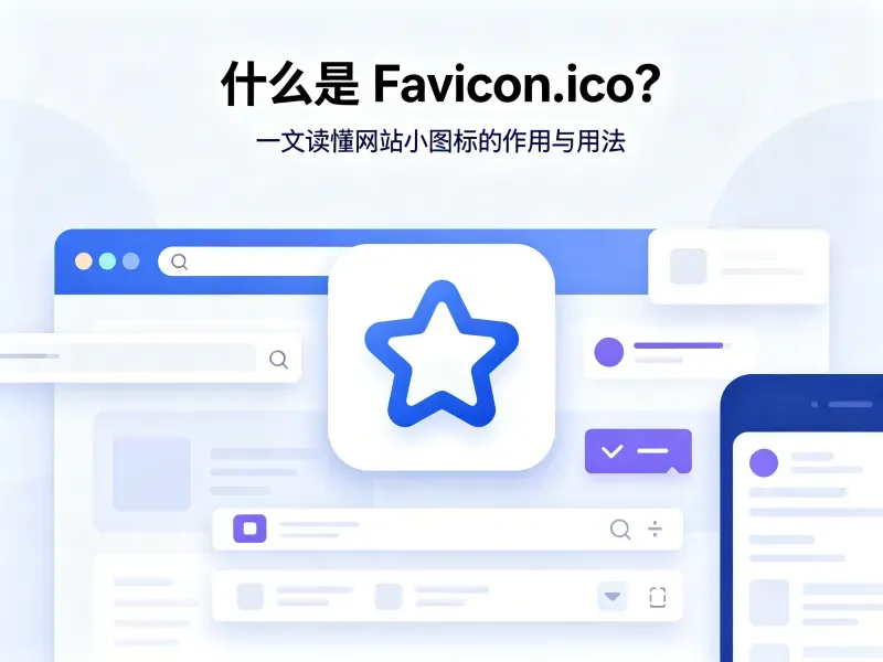 什么是 Favicon.ico？一文读懂网站小图标的作用与用法