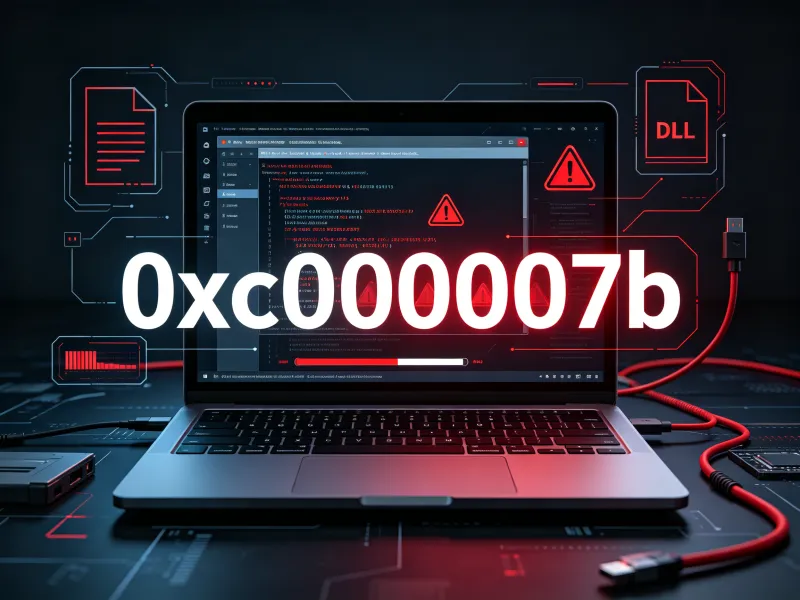 软件提示 0xc000007b 无法启动怎么办？超详细修复教程