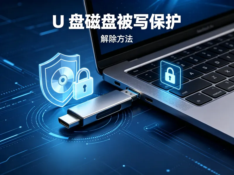 U 盘提示磁盘被写保护怎么办？手把手教你彻底解除