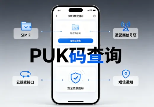 忘记 PUK 码怎么查？三大运营商线上查询步骤