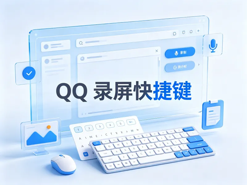 QQ 录屏快捷键是什么?一键学会 QQ 屏幕录制操作 QQ 录屏快捷键是什么?一键学会 QQ 屏幕录制操作