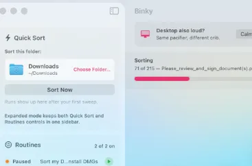 Binky：开源Mac文件自动整理工具，一键清理杂乱下载文件夹