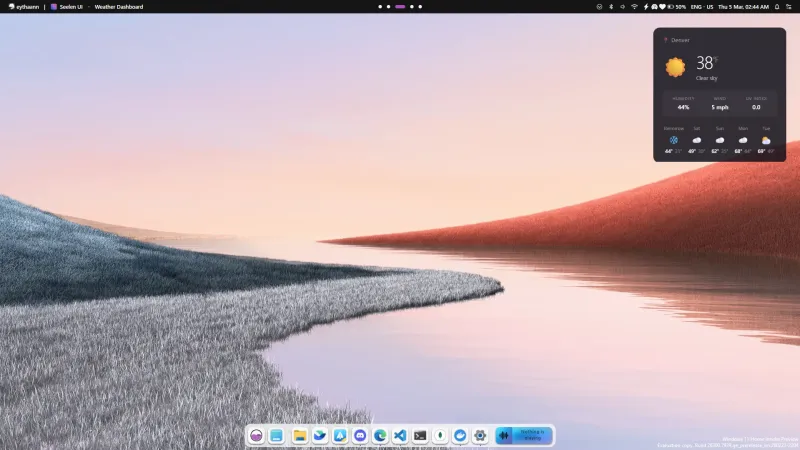 Seelen UI:开源Windows桌面美化工具,一键自定义Windows任务栏、主题与多窗口布局 Seelen UI:开源Windows桌面美化工具,一键自定义Windows任务栏、主题与多窗口布局