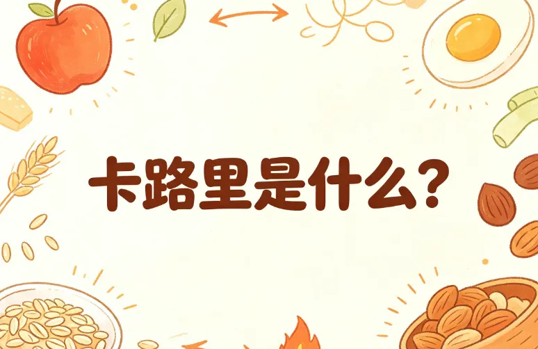卡路里是什么?(图1)