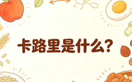 卡路里是什么？一文看懂千卡/千焦换算、食物热量计算、基础代谢率